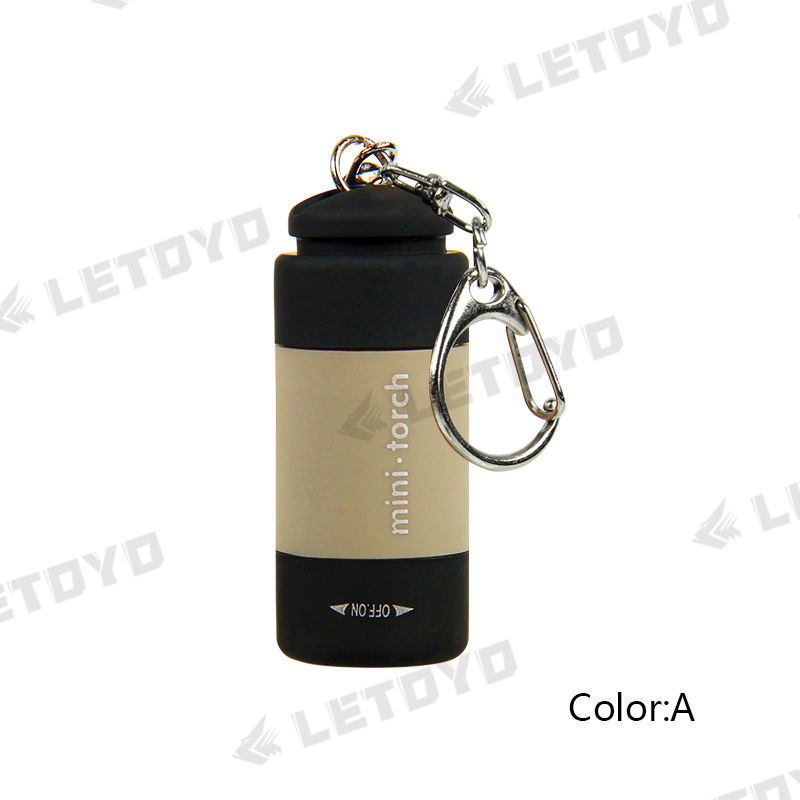 LETOYO UV USB linternas Led Mini luz portátil recargable linterna impermeable para plantilla de calamar plantilla de metal herramientas de pesca de mar: Dorado