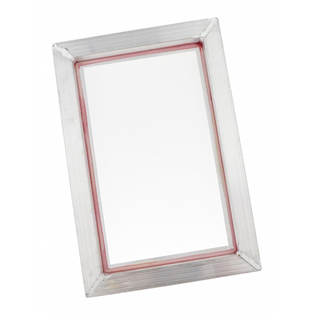 Pre-Stretched Aluminum Silk Screen Printing Frame with 43 tpi White Mesh: 27x36cm