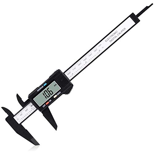 Digital Caliper, Calipers Measuring Tool - Electronic Micrometer Caliper with Large LCD Screen Inch and Millimeter Conversion