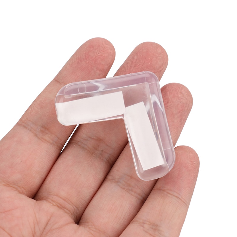 4pcs Silicone Children Baby Safety Protector Furniture Corner Guards Table Protection Cover Anticollision Edge Guards Home