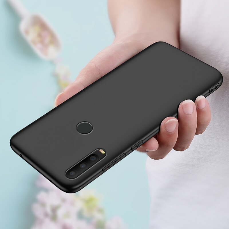 Zwarte Zachte Siliconen Alcatel 3X 4Gb 64Gb Case 6.52 Inch Soft Tpu Goede Coque Voor Alcatel 3X 6Gb 128Gb Cover