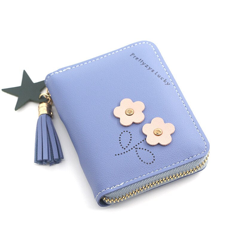Einfarbig Kurze Kupplung Kleine Brieftaschen PU Leder Frauen Geldbörsen Damen Einfache Mini Karte Halfter Reise Brieftaschen Weibliche: E