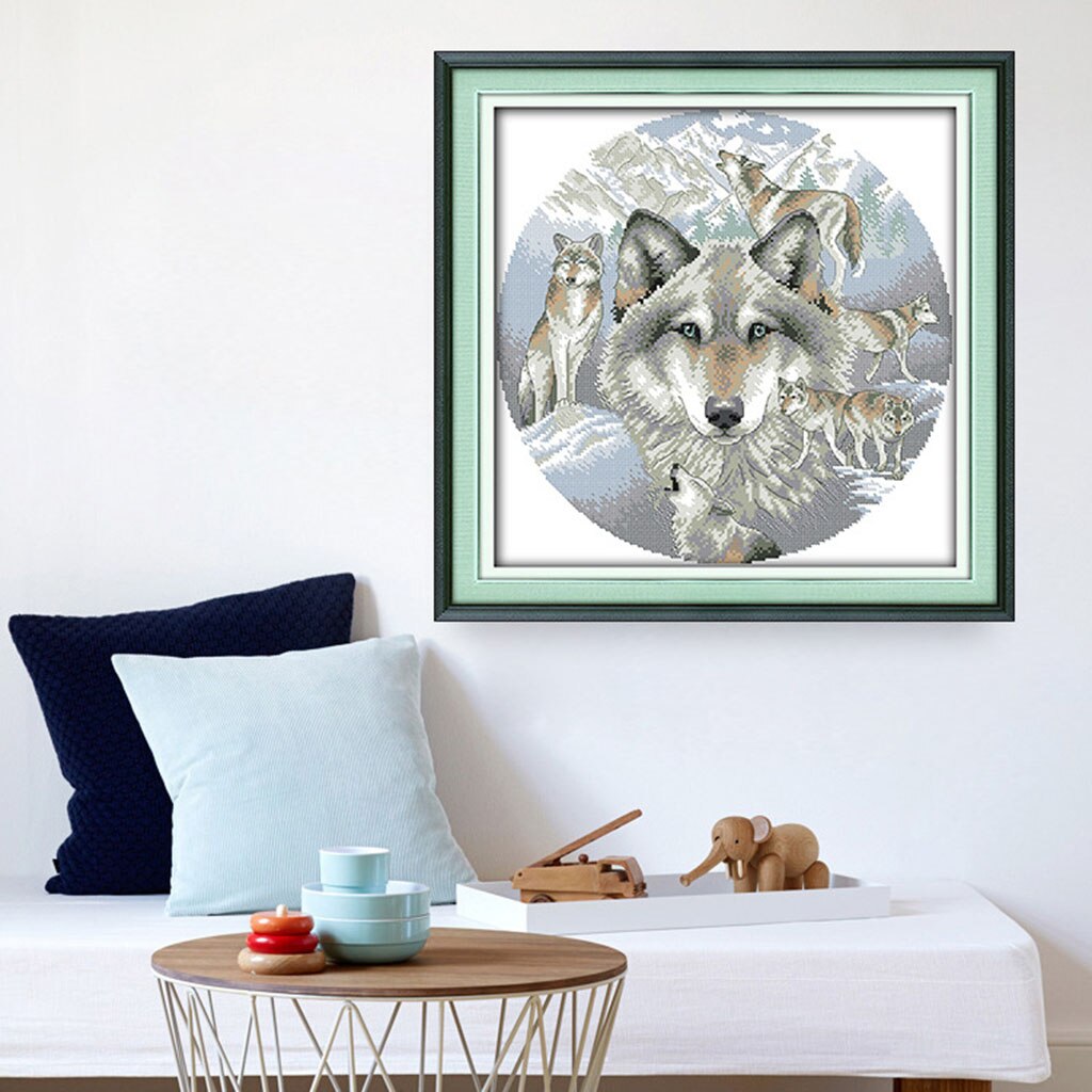 Dimensions Counted Cross Stitch Kit for Students Learn to Embroidery Crafts