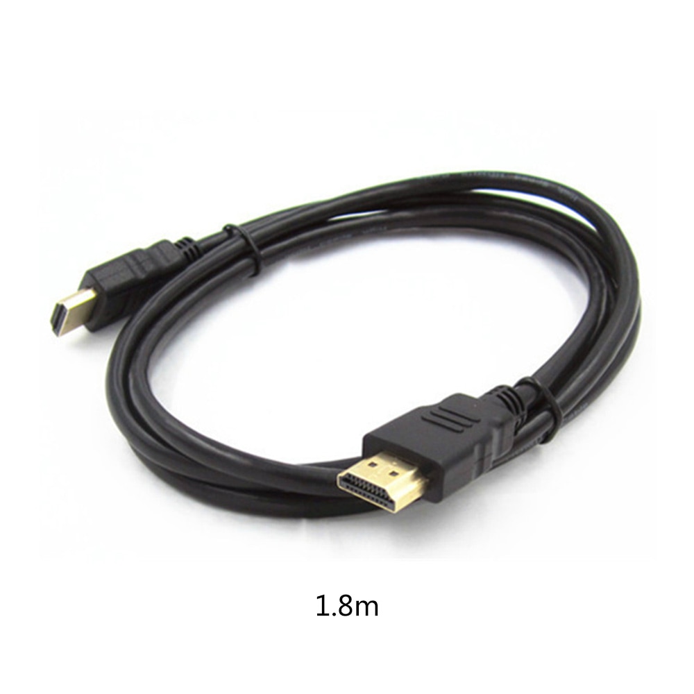 Hdmi-kaapeli videokaapelit sovitin 1080p hd-muunninkaapeli tietokoneeseen kannettava tietokone hdtv  ps3 jakokytkin 0.3m 0.5m 1m 1.5m 1.8m
