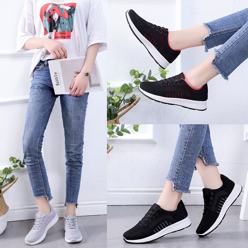 Tenis feminino kvinner tennissko utendørs lett sport treningssko tenis blancos joggesko tenis plataforma student flate sko 1