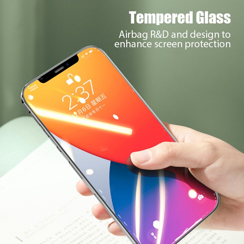 2IN1 full cover glass for iphone 13 12 11 Pro max mini screen protector iphone XS max mini 8 7 6 6s plus X XR camera glass
