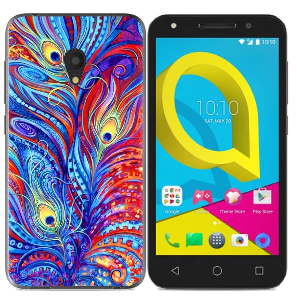 Phone Case For Alcatel U5 3G / Alcatel U5 Plus Cute Cartoon Painted TPU Soft Case Silicone Cover: 16