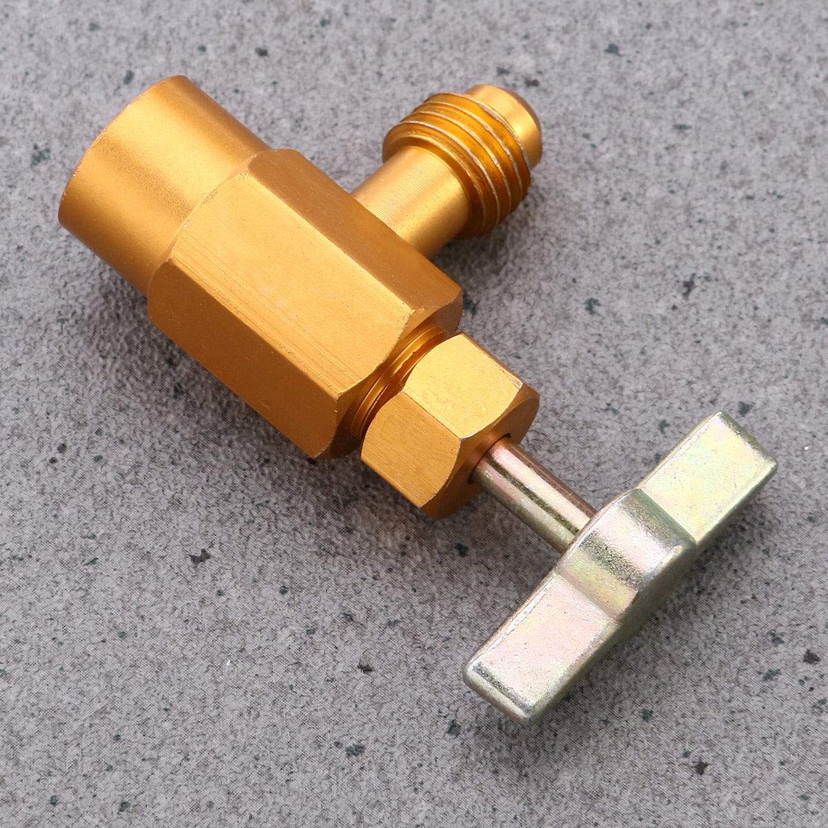 Koelmiddel Bijvulset, A/C R134A Koelmiddel Oplaadleiding Oplaadslang met Gauge Adapter Auto Airconditioning Reparatie
