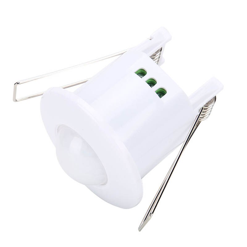 Recessed Automatic Infrared PIR Motion Sensor Switch with Time Delay for Ceiling Light 100V-240V sensor de