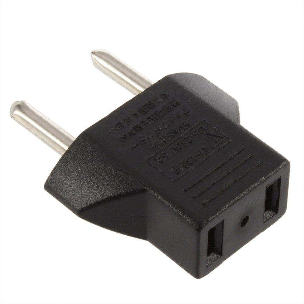 1Pcs Universal Travel Us Of Eu Eu Ac Plug Adapter Converter Vs Naar Euro Europa Muur Power Lading outlet Sockets
