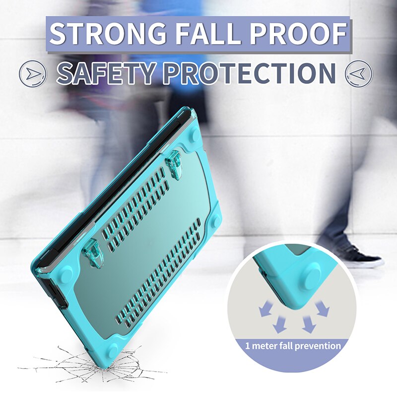 Shockproof Case for Surface Laptop Go Anti-crack Cover LaptopGo Stand Holder Protector