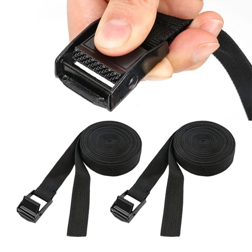 2 PCS 5.75m Cam Lock Adjustable Luggage Straps Car... – Vicedeal
