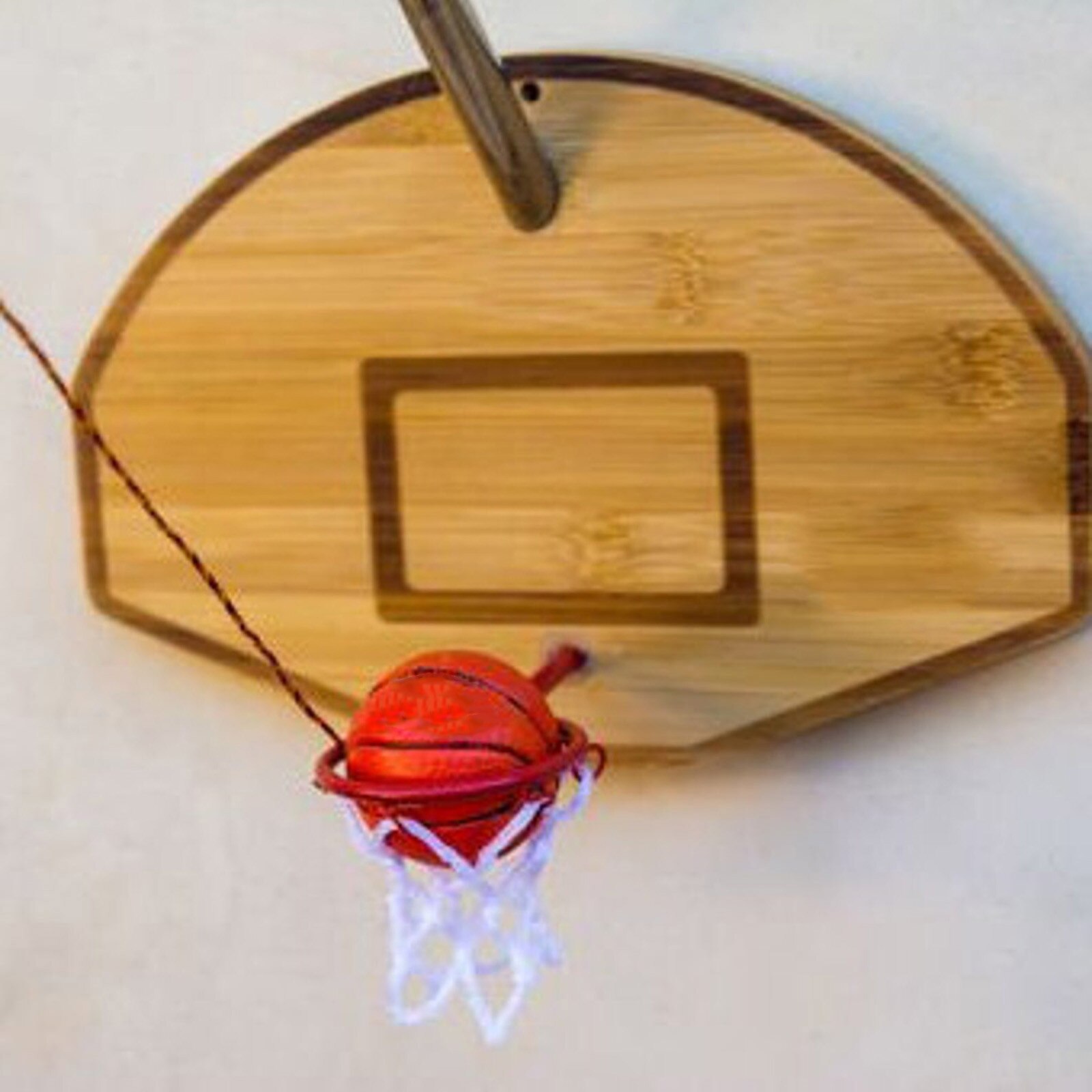 Wooden Handmade Basketball Shooting Throwing Ring Toss Hooks Fast-paced Interactive Game Simulated Toy Suit For Bars Home Party