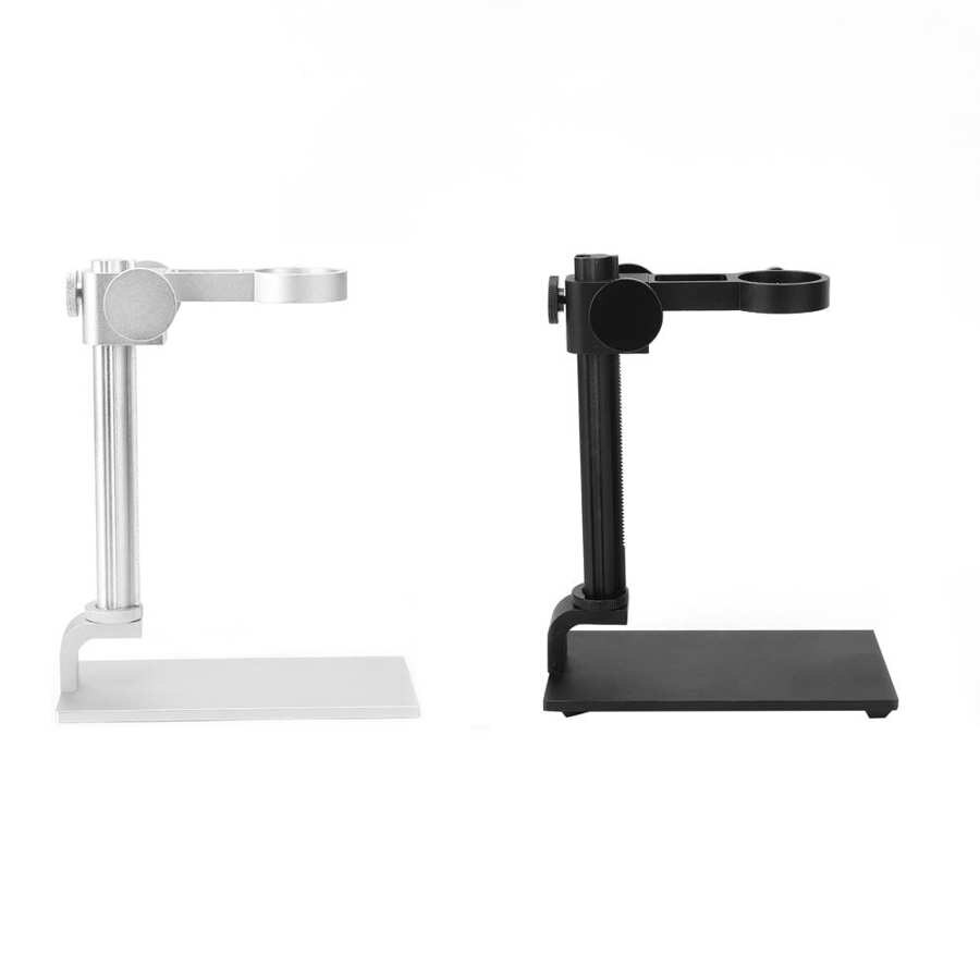 Stativo del microscopio Stabile in Lega di Alluminio desktop Basamento Del Microscopio per Microscopi di Elettroni per Microscopi Digitali Strumento di Fissaggio