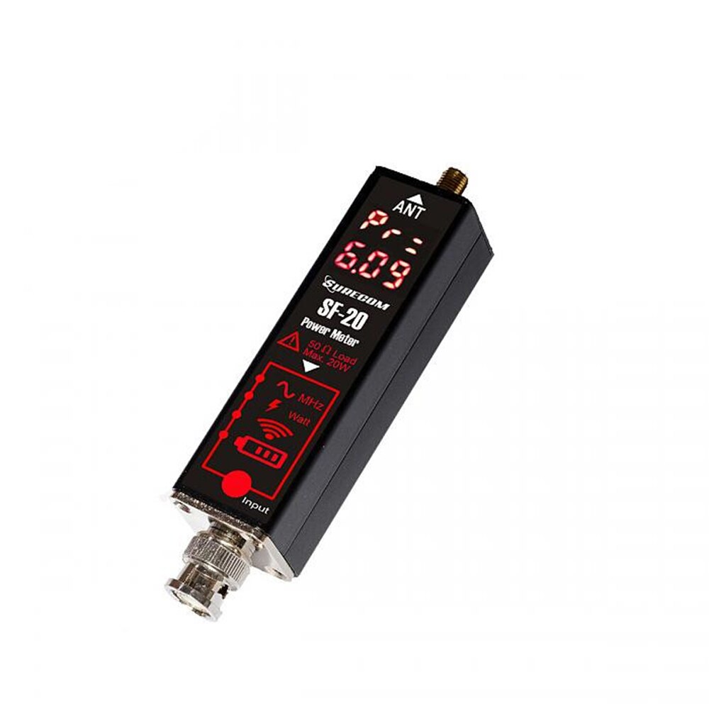 SURECOM – compteur de puissance et compteur de fréquence 20W, adaptateur secteur USB 100-240V avec câble de chargeur USB