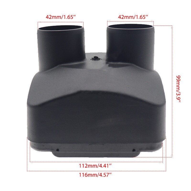 Air Diesel Parking Heater Air Outlet Vent Cover Outlet hood For Eberspacher D2 D4 Chinese Brand Heater 2kw 5kw: D2-2KW 2 holes