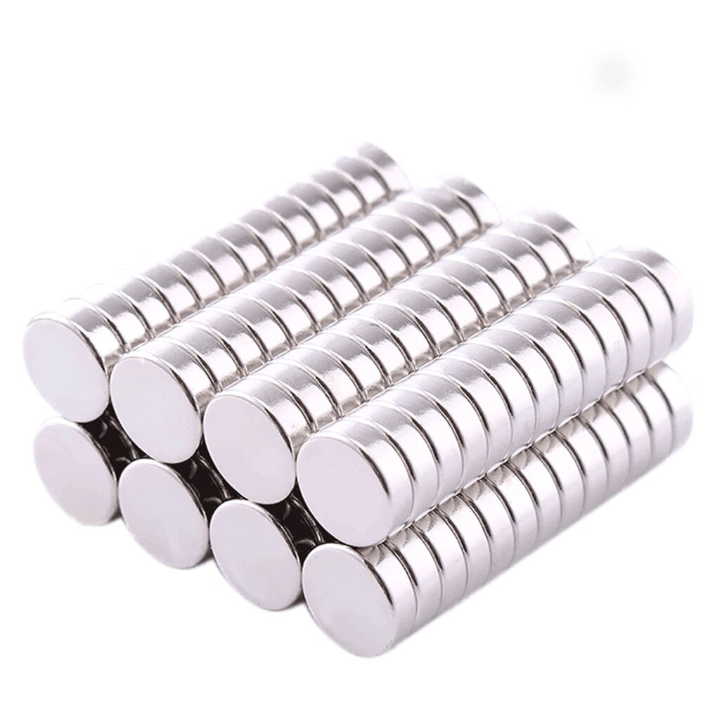 10 stk 10mm diameter runde neodym magneter 1/1.5/2/3/4/5/6/8/10/15/20/30mm tykke sjældne jordarters stærke håndværk permanent magnet  n35