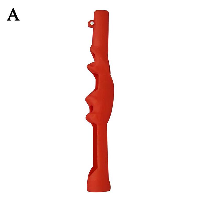 Golf Grip Swing Practice Handle Device Golf Supplies Club Grip Golf Trainer Putter Grip L3B3: red
