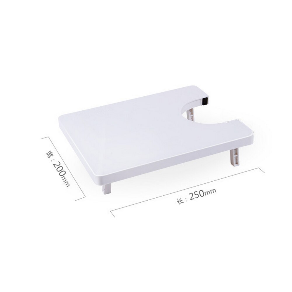 Mini Sewing Machine Portable Household Night Light Foot Pedal Straight Line Hand Table Two Thread Kit Electric Stitch Machine: Expansion Desk