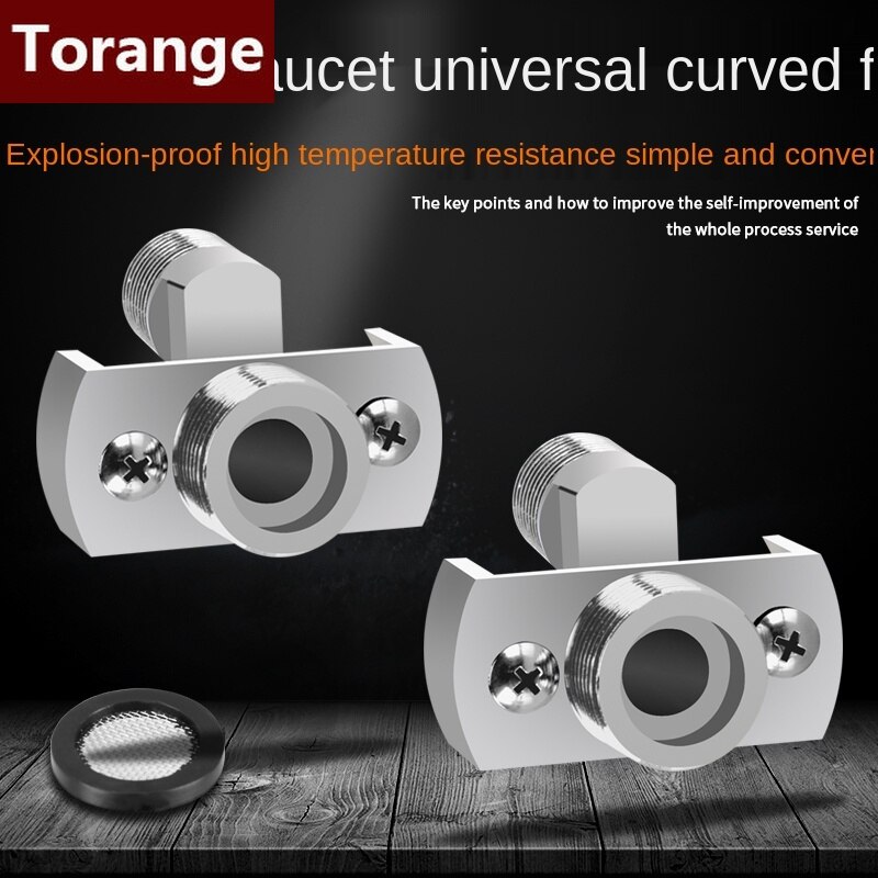 Universal Curved Joint Eccentric Curved Foot Lengthened Variable Diameter Shower Accessories Shower Faucet Skew Foot Corrector: NA-2-5 2PCS