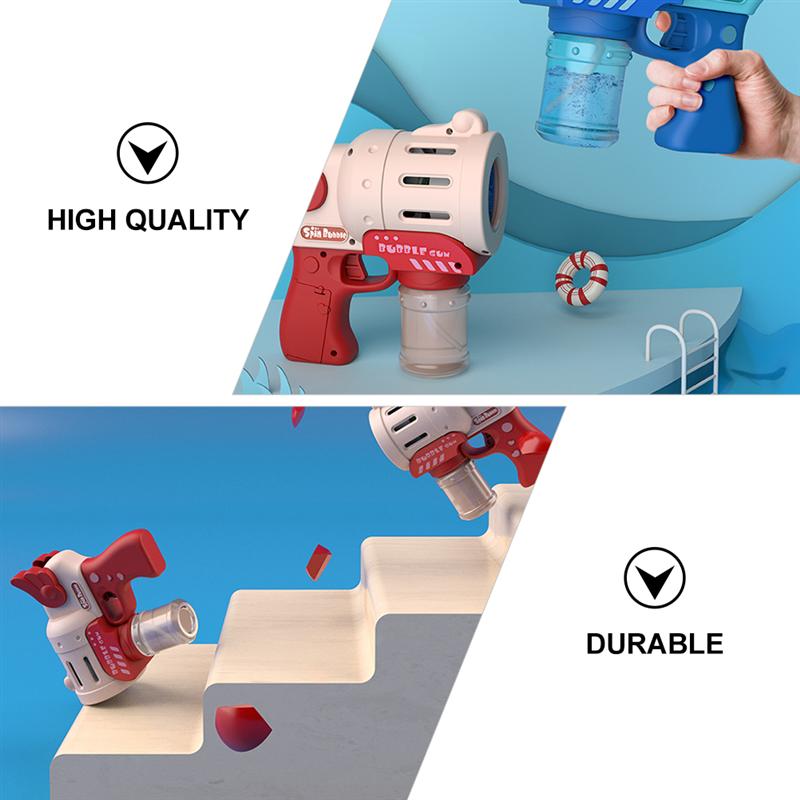 1Pc Schattige Grappige Licht Speelgoed Bubble Maker Bubble Blower Voor Kids Jongens Meisjes