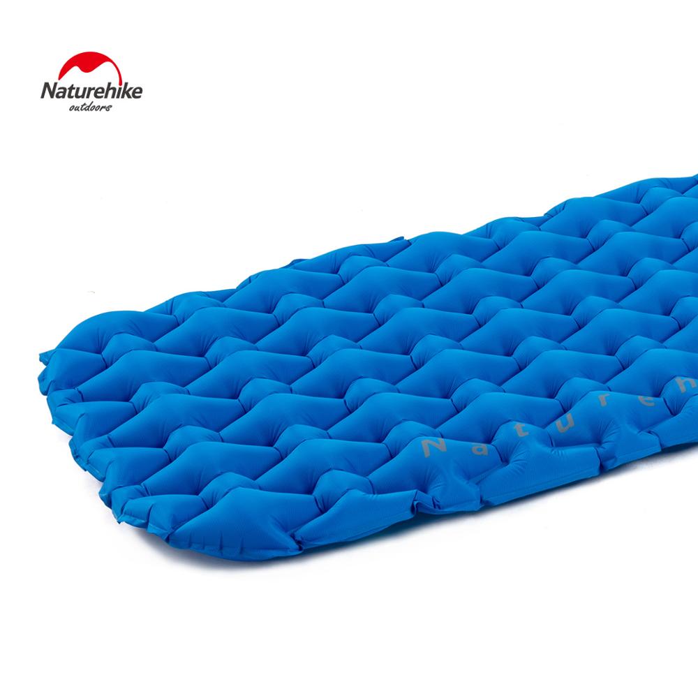 Matelas gonflables d'air de coussin de couchage de Camping de naturetrekking avec le coussin de couchage extérieur ultra-léger d'oreiller pour la randonnée Trekking