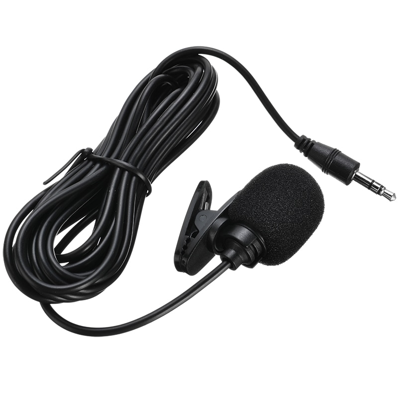 Clip para coche de 3,5mm, micrófono externo para bluetooth, estéreo, GPS, DVD, Radio MP5