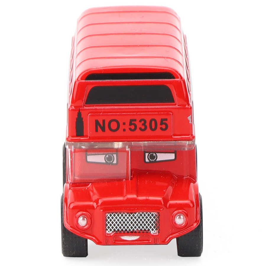 Speelgoed Voertuigen Cartoon Bus Legering Auto Hoge Simulatie Speelgoed Kinderen Jongen Pull Back Voertuig Model Speelgoed Interactieve Leren Speelgoed