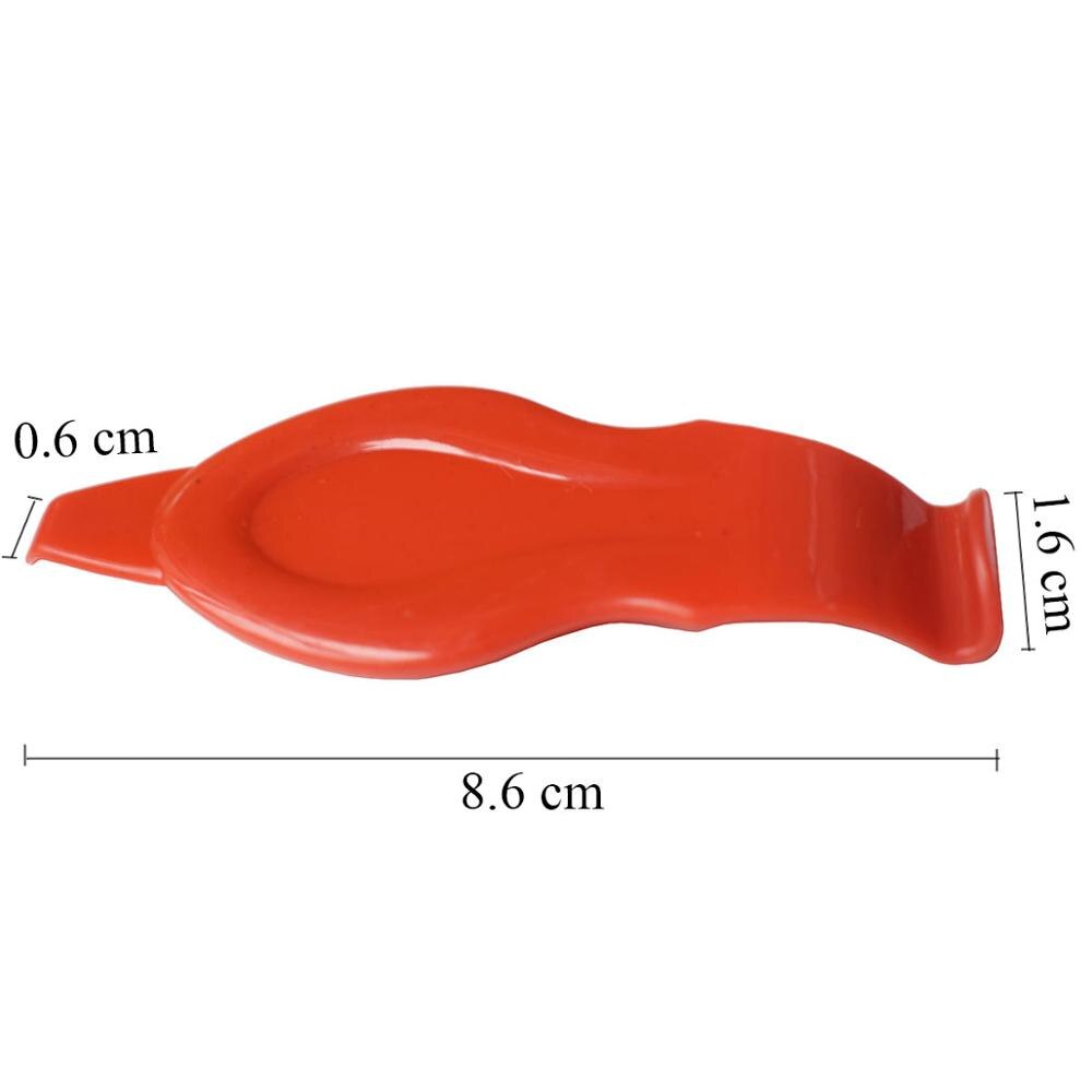2 uds herramienta para enjugador de tinte de parabrisas Edge Reach, raspador de película, aplicador de vinilo para coche, herramientas, escobilla de goma roja Mini Go Corner 2A30
