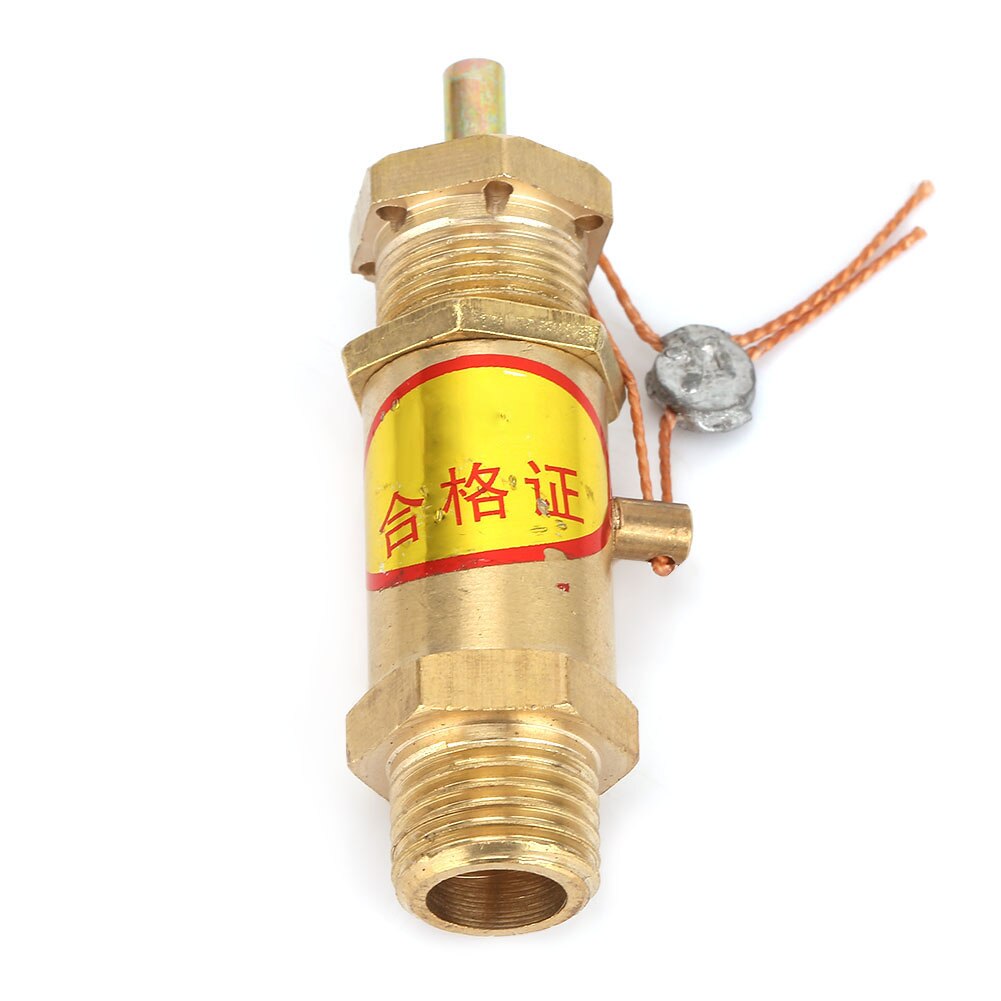 Safety Release Valve G1/4 Air Compressor Safety Release Pressure Valve for Boiler Steam Generator Standard G1/4 thread port