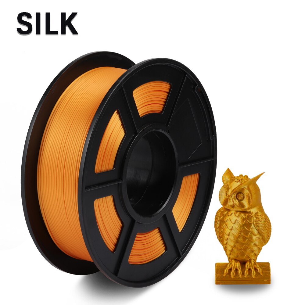 Enotepad PLA SILK Filament for printer 1.75mm 1KG Original 3D Printing Materials with box vacuum filament: SILK-RC-1KG