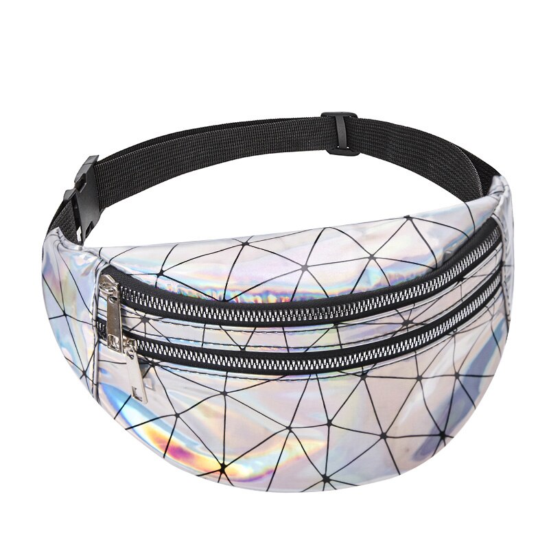 Dizhige kvinnor väska bröstväska kvinnlig messenger handväska axel crossbody väskor för kvinnor: Grå