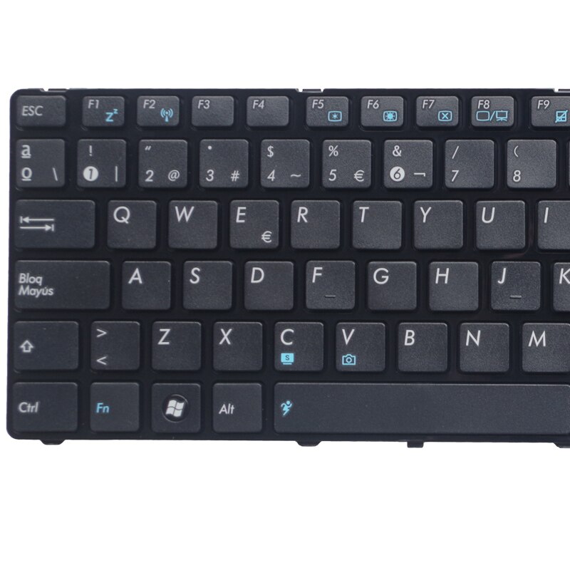 Tastiera Completa QWERTZ (DE) Per Asus P52, P52F, P52J, P52Jc – Layout Tedesco
