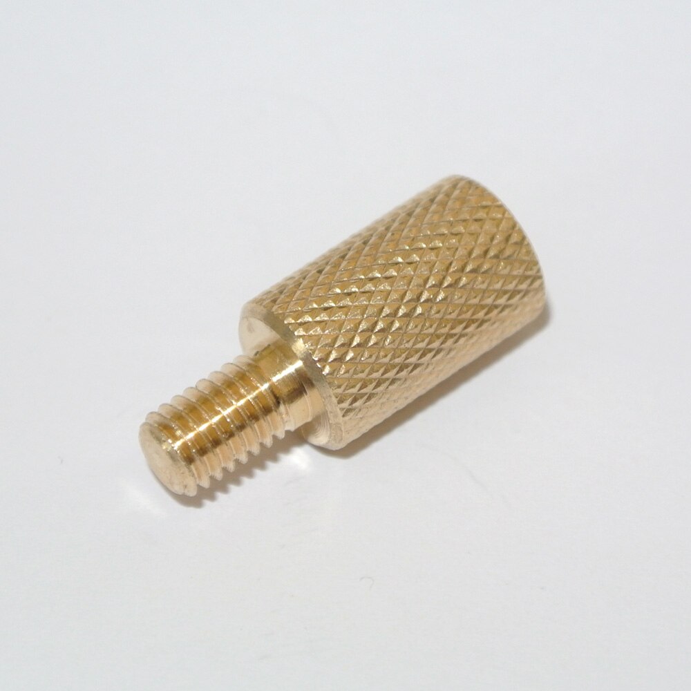 Green World 1pc/lot Solid Brass Adaptor,Male Thread M5,Female Thread 5/16"-26T