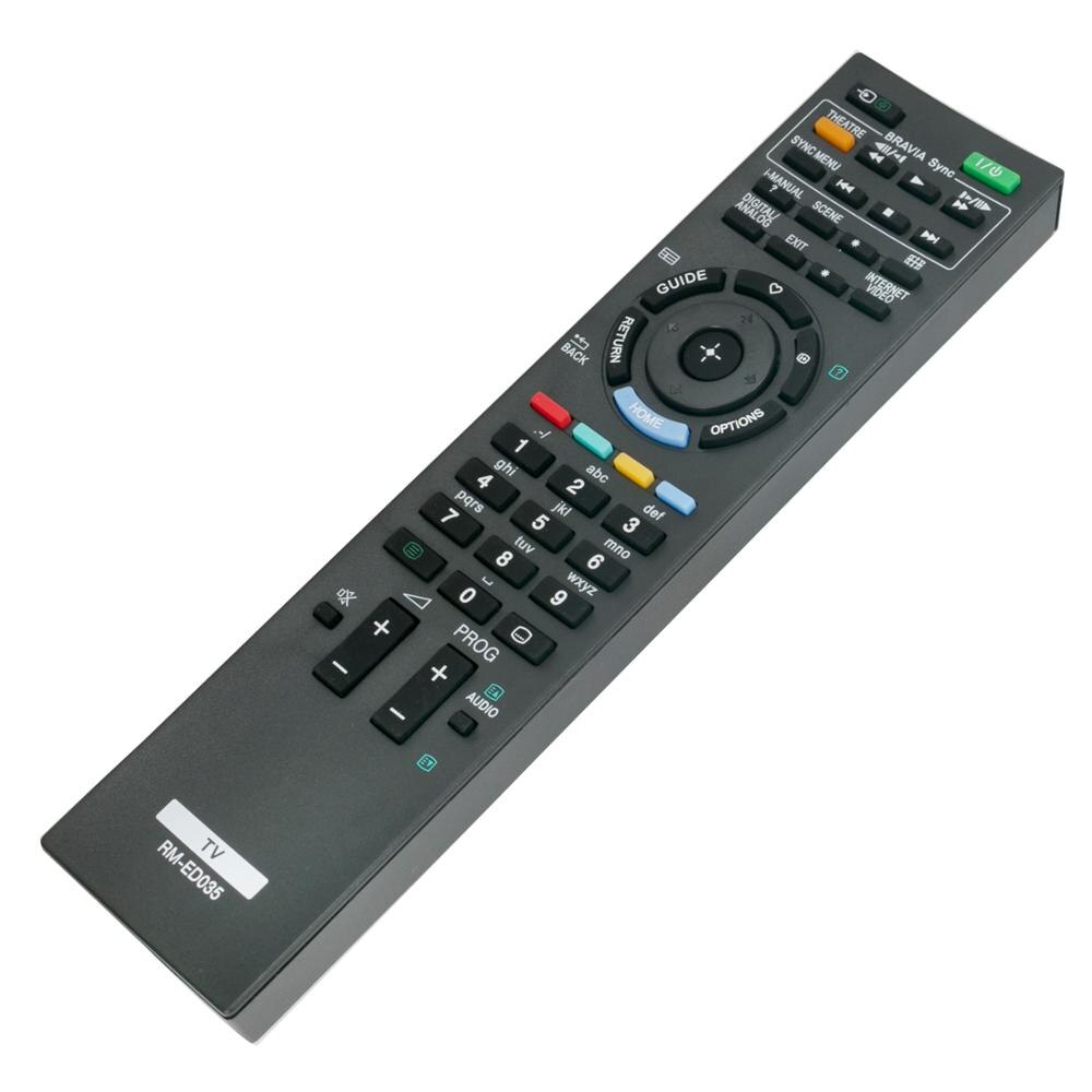 Télécommande remplacé adapté à SONY Bravia | RM-ED035, pour séries TV LCD SONY,