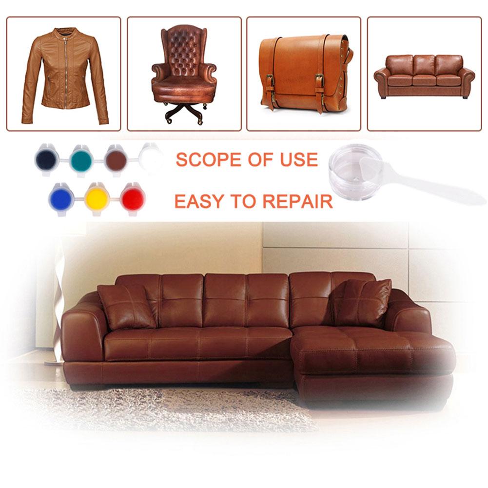 auto kit di Riparazione per auto Conveniente Adesivo in Vinile in Pelle in Pelle kit di Riparazione per Seggiolino auto Rivestimenti in Pelle più pulito