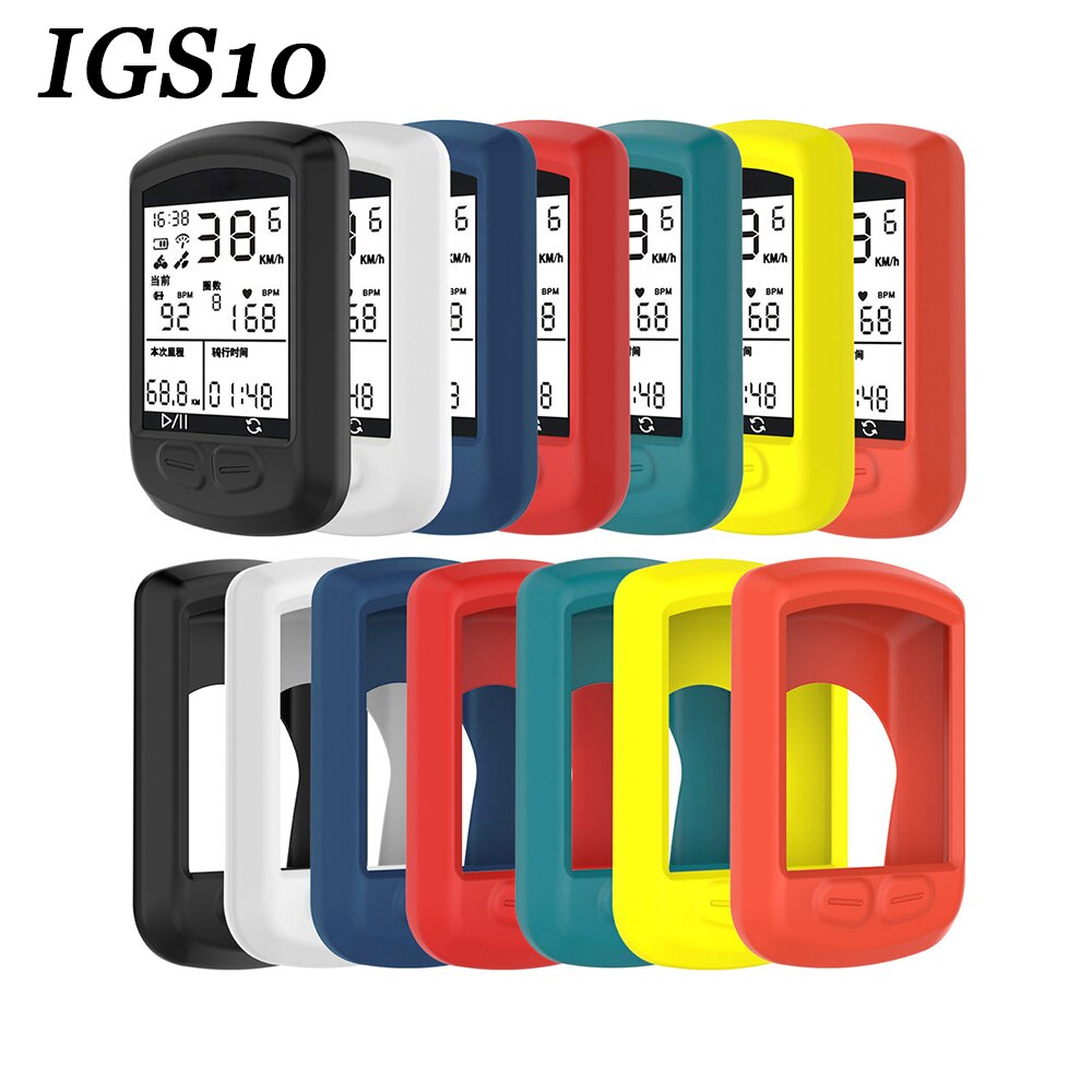 For iGPSPORT stopwatch iGS10 stopwatch protective cover bicycle stopwatch silicone material iGS10 protective cover