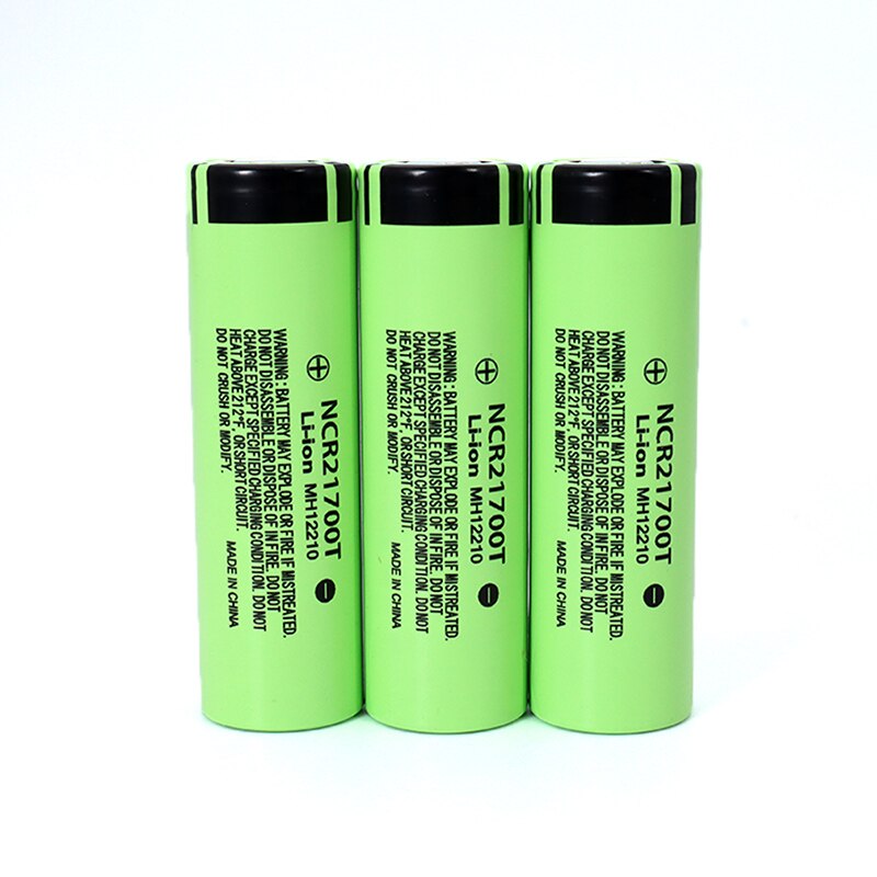 3.7V NCR21700T 4800mAh li-lon battery 15A power 5C Rate Discharge ternary lithium batteries DIY Electric car battery pack