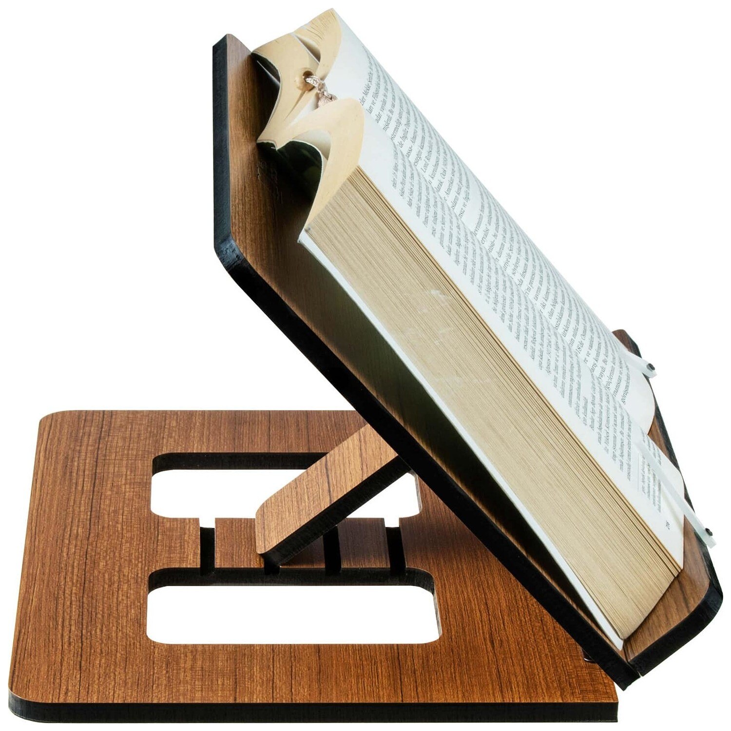 Portable Reading Book Stand Document Holder Desk Adjustable Durable Angle Foldable Book Stand Display Stand School Supply