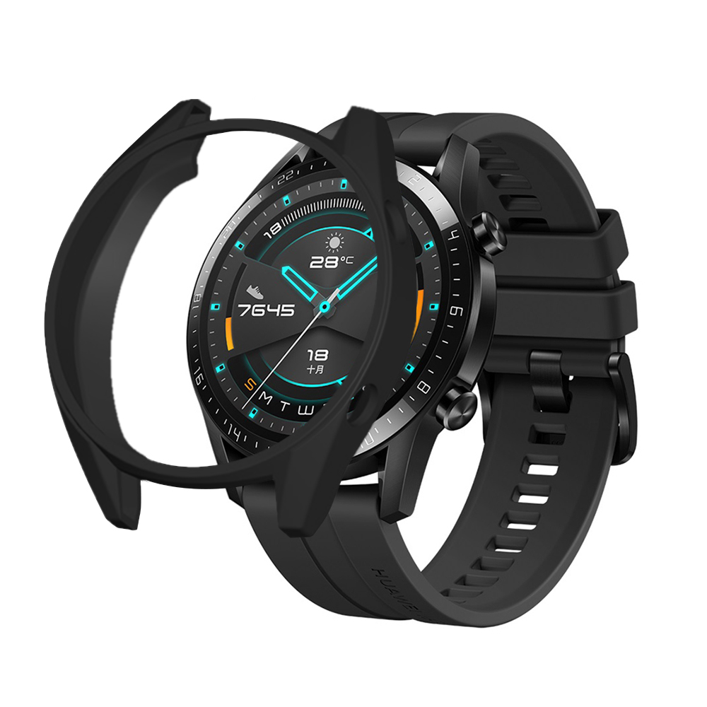 Funda de TPU para Huawei Watch GT 2 y reloj GT marco Protector para Huawei GT 2 GT 46mm Smart Watch pulsera carcasa protectora