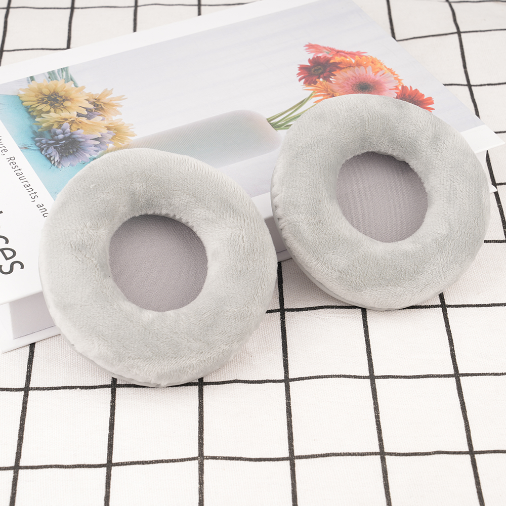 Oorkussens voor sennheiser pmx -60, pmx- 100, pmx- 200 hoofdtelefoon,  mm100 mm450 oorkussens,  sc75 headset pads, schuimrubberen hoes, vervanging: S / Donkergrijs