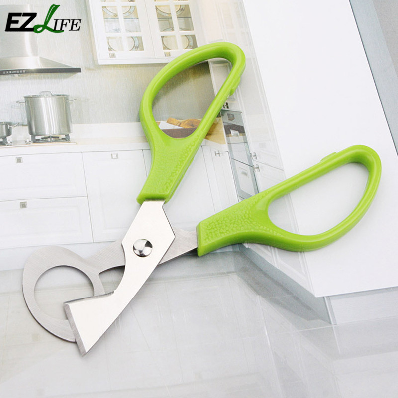 Stainless Steel Cut Whisk Egg Apparatus Pigeon Shell Scissor Tool Kitchen Quail Bird Opener Clipper Tool Egg Opene A0O2