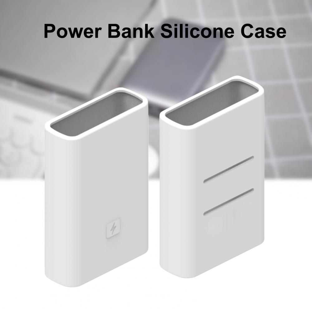 Schutzhülle für powerbanks, staubdichte silikonhülle – flexible, strapazierfähige und weiche silikonhülle