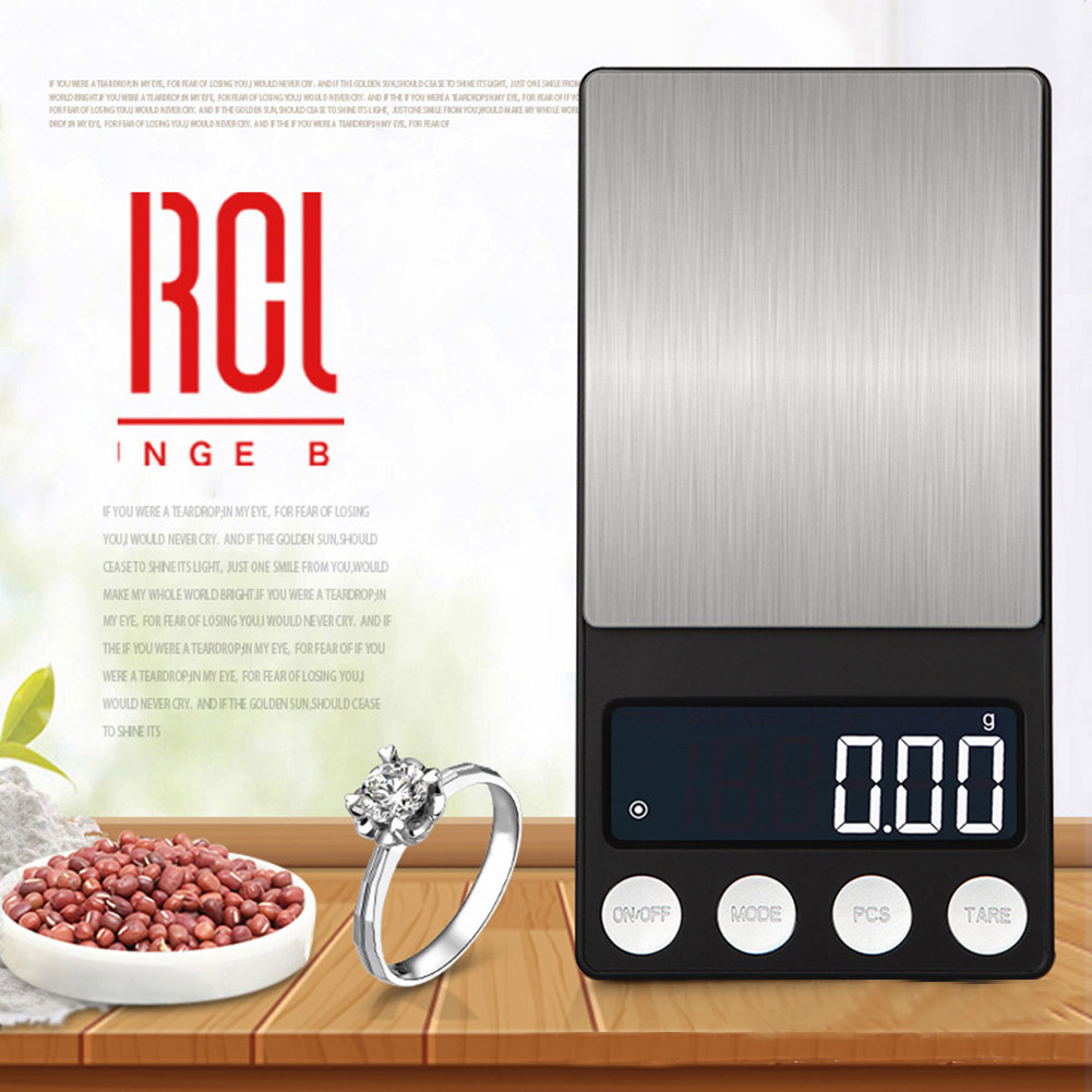 Electronic Jewelry Scale Pocket 0.01g High Precision Digital Balance Gram Kitchen Weight Scale for Gold Medicinal
