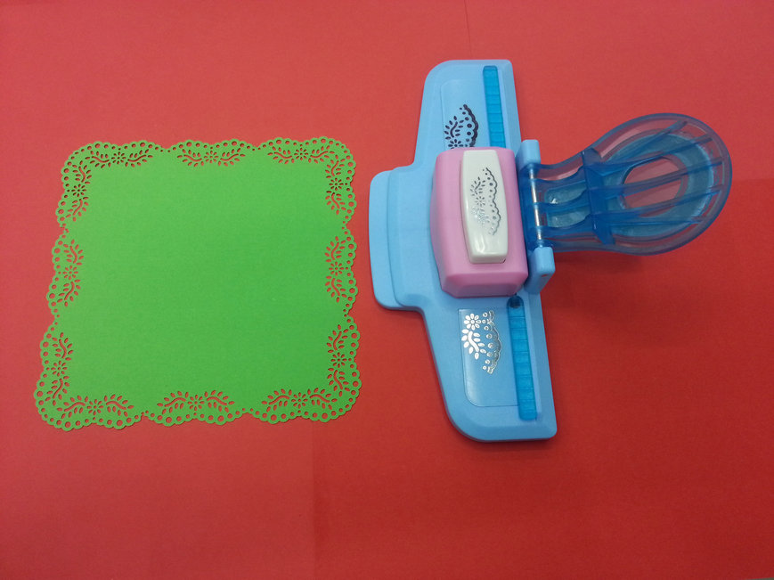 Pappersstansare hantverk kantstämpel (1pc kantstans +1pc kant spetsstans assistent) scrapbooking slag: 2
