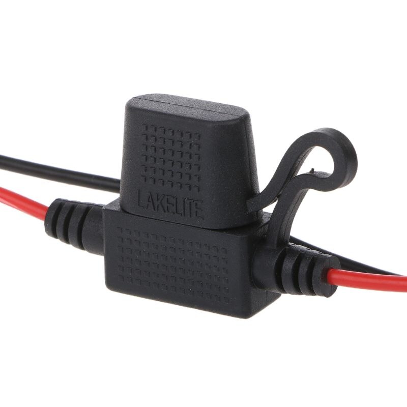 12 v motocicleta carregador de bateria terminal anel conector cabo saída de conexão