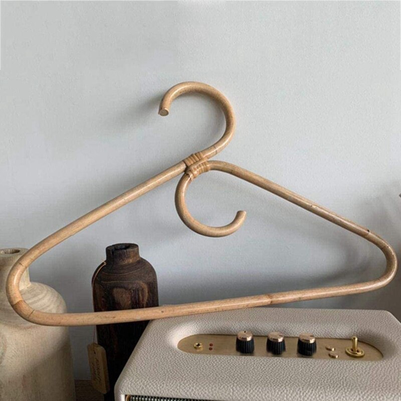Rotan kledinghanger stijl, kleding organizer, rek volwassen hanger, kamerdecoratie hanger voor uw kleding .1 stuks