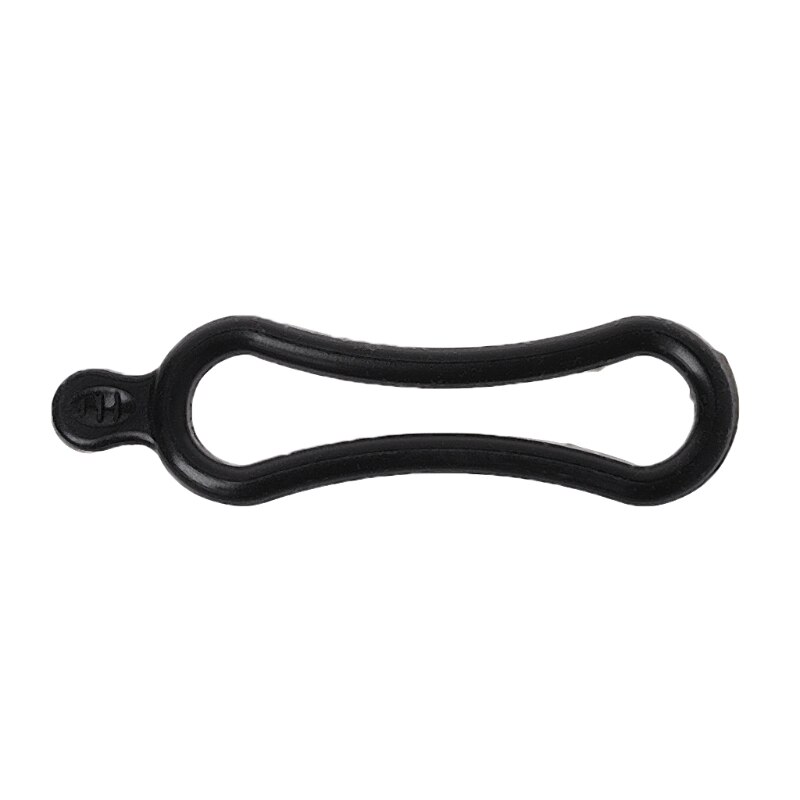 haut vélo lumière lampe support de montage cadre élastique sangle LED tête lumière caoutchouc anneaux: L