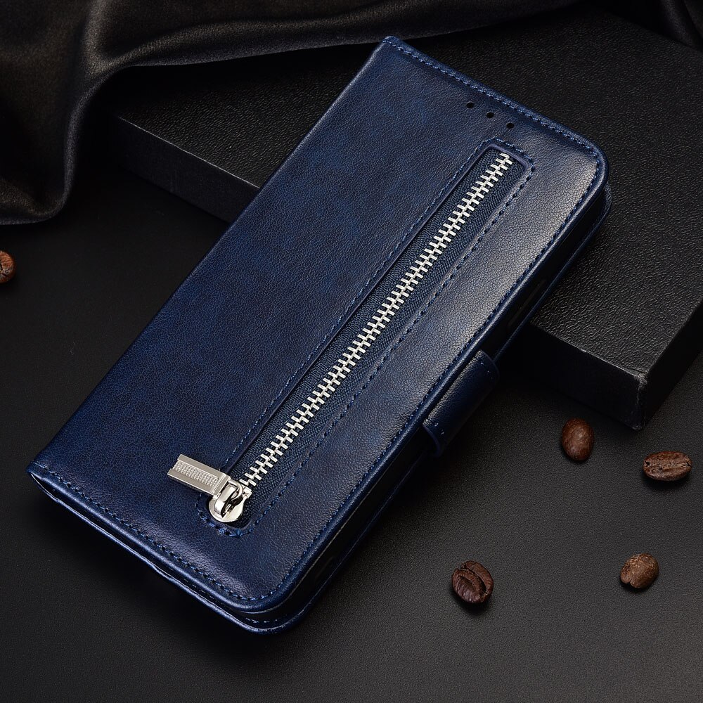 For On Samsung A7 Capa Zipper Luxury Flip Wallet Leather Case For Samsung Galaxy A7 A700 A700F SM-A700F Cover