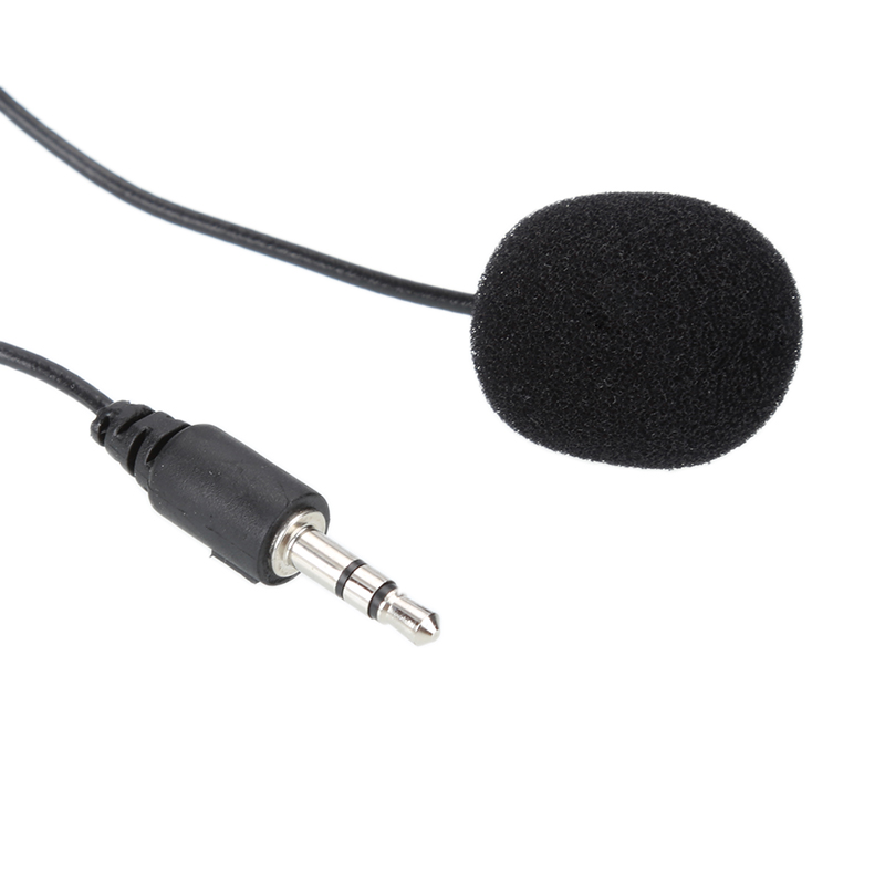 Clip-auf Revers Lavalier-mikrofon 1,5 m Mini Tragbare Mikrofon Kondensator Mic verdrahtet Mikrofo/Microfon für Telefon für Laptop heißer